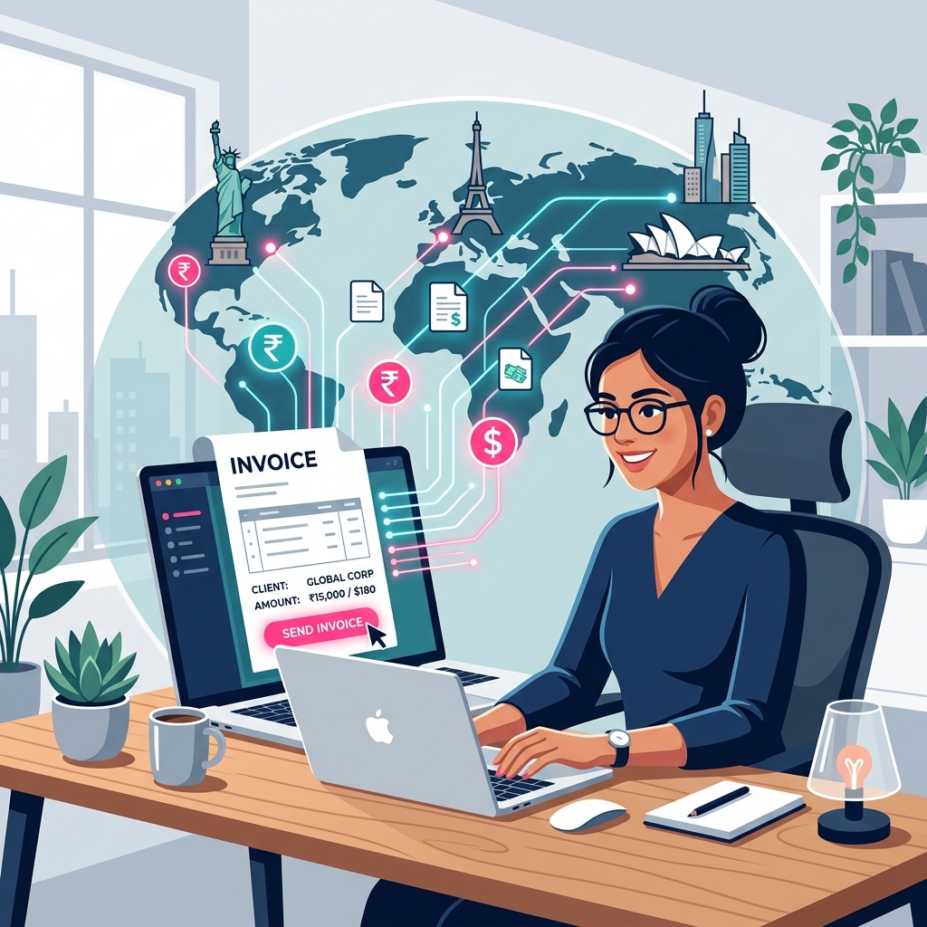How to Invoice Foreign Clients from India Without GST (Legally)
